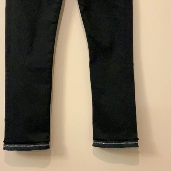NWT Jen7 for 7 for All Mankind Ankle Straight black 2/26 - Picture 7 of 16